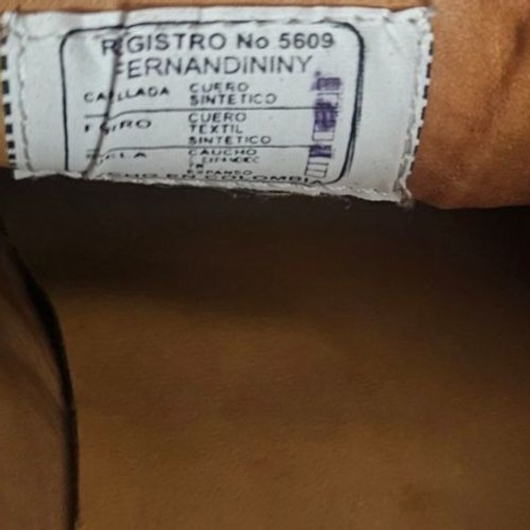 Fernandininy Classic Brown Leather with Ribbed Detail Formal Dress Shoes US11.5 - Picture 5 of 10